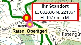 Die InfoPoints der Zuger Wanderwege, beschreiben den Wandernden die nächste Umgebung des Standortes an dem sie sich gerade befinden.