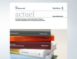 Das Bulletin «actuel» stellt Ihnen Publikationen aus Recht, Wirtschaft und Steuern vor, die in den letzten Wochen in Schweizer und ausländischen Verlagen erschienen sind oder erscheinen werden.